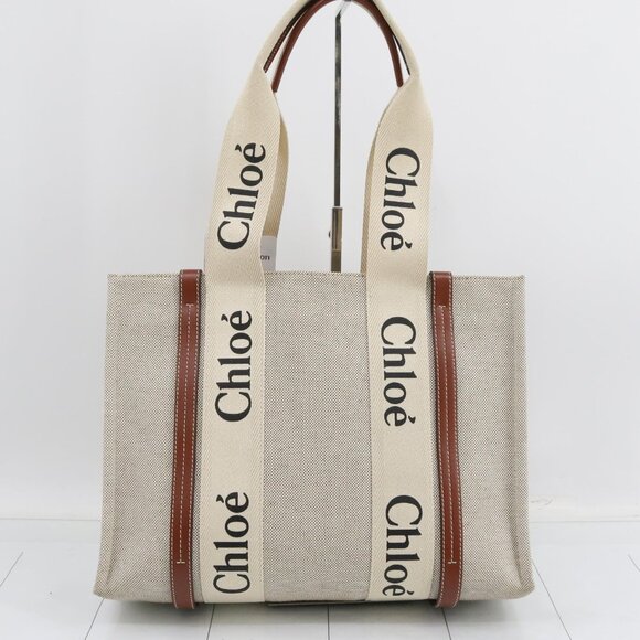 Chloe Woody Tote Bag with COA - Picture 3 of 17
